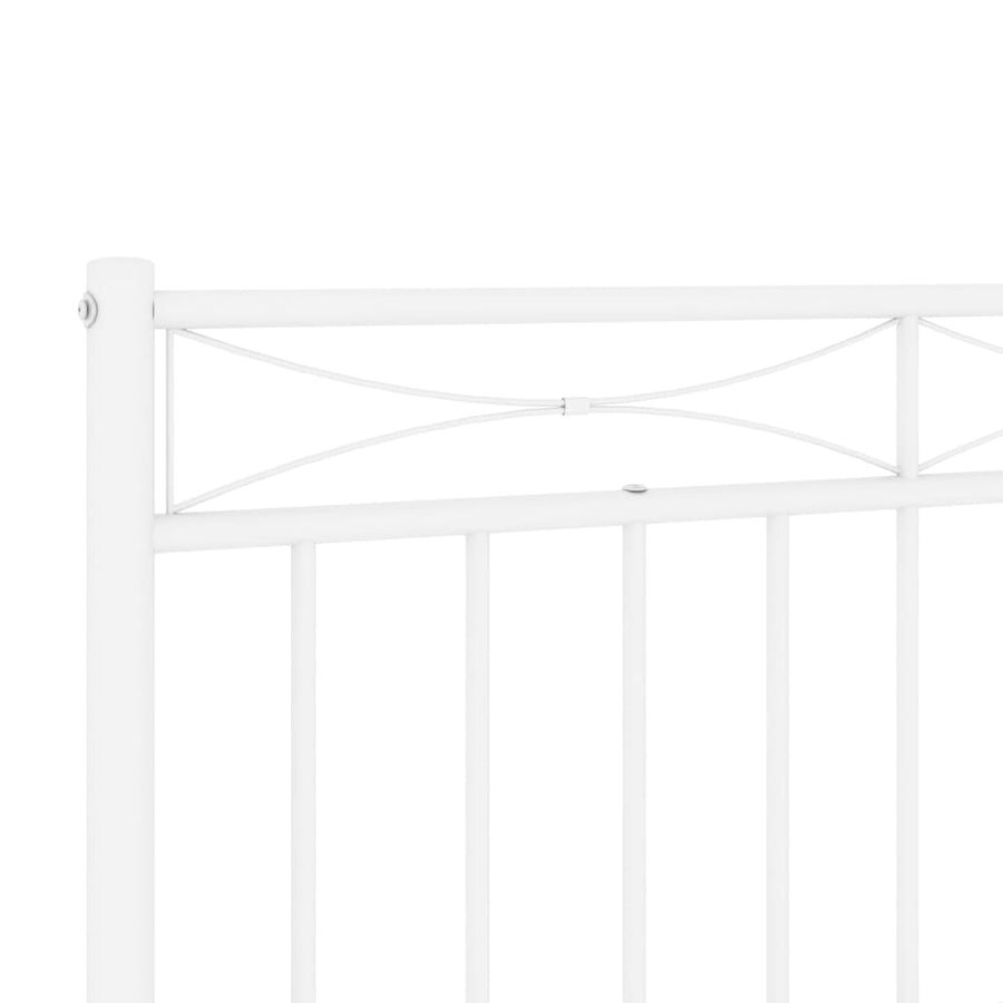 Metal Replace Headboard White 107 cm