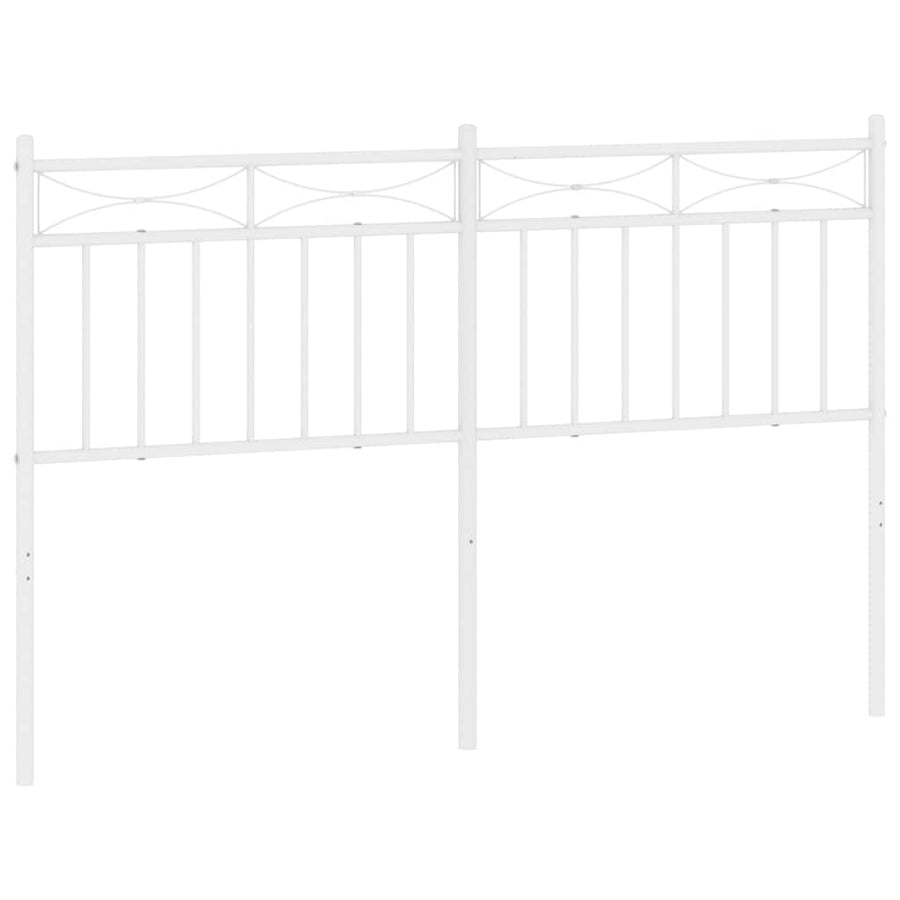 Metal Replace Headboard White 135 cm