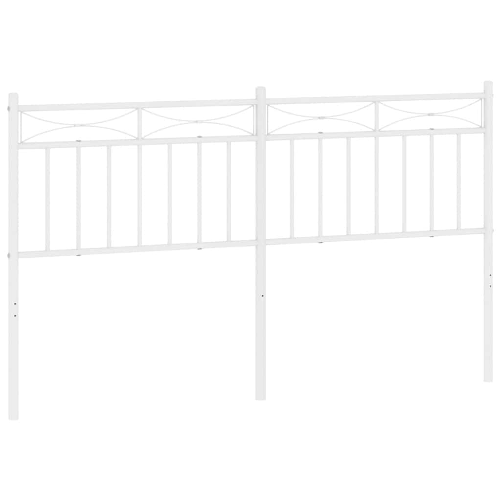 Metal Replace Headboard White 150 cm