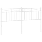 Metal Replace Headboard White 150 cm