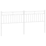 Metal Replace Headboard White 180 cm