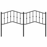 Metal Replace Headboard Black 180 cm