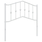 Metal Replace Headboard White 90 cm