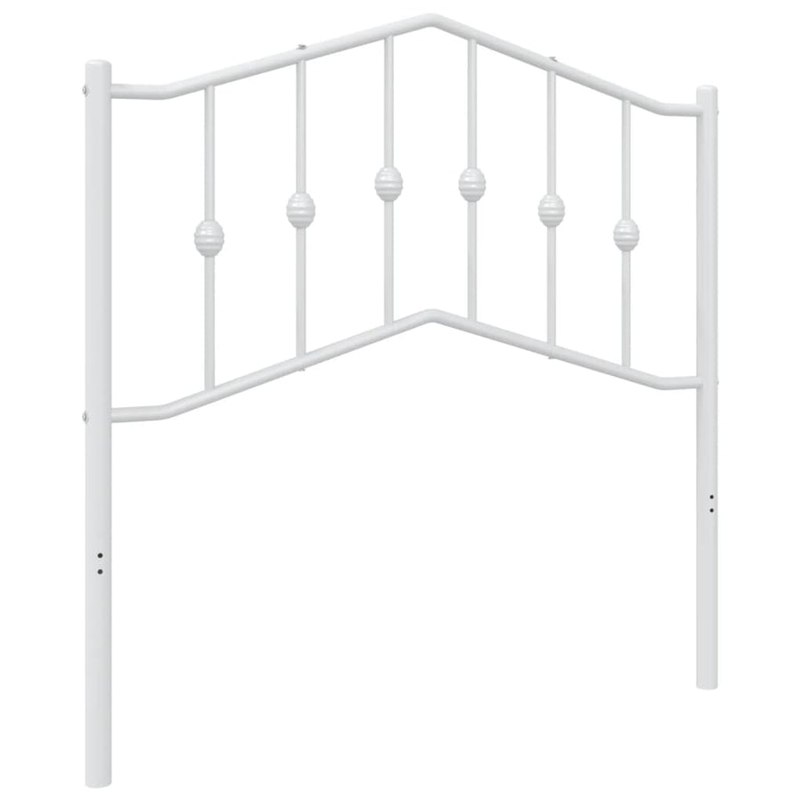 Metal Replace Headboard White 90 cm