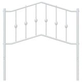 Metal Replace Headboard White 90 cm