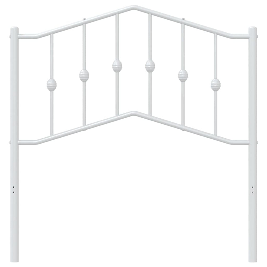 Metal Replace Headboard White 90 cm