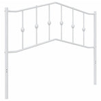 Metal Replace Headboard White 107 cm