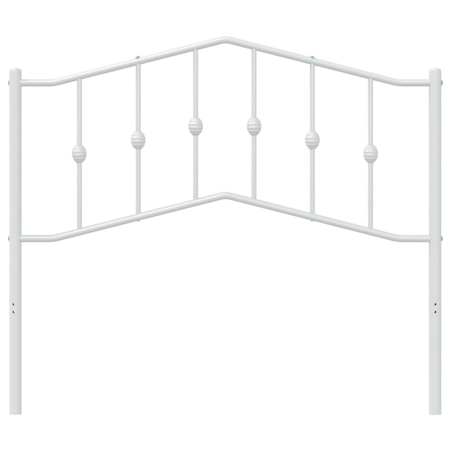 Metal Replace Headboard White 107 cm