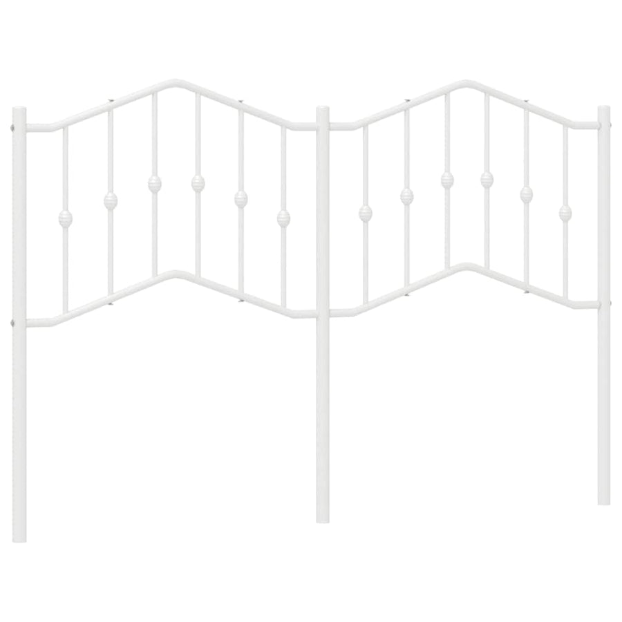 Metal Replace Headboard White 135 cm