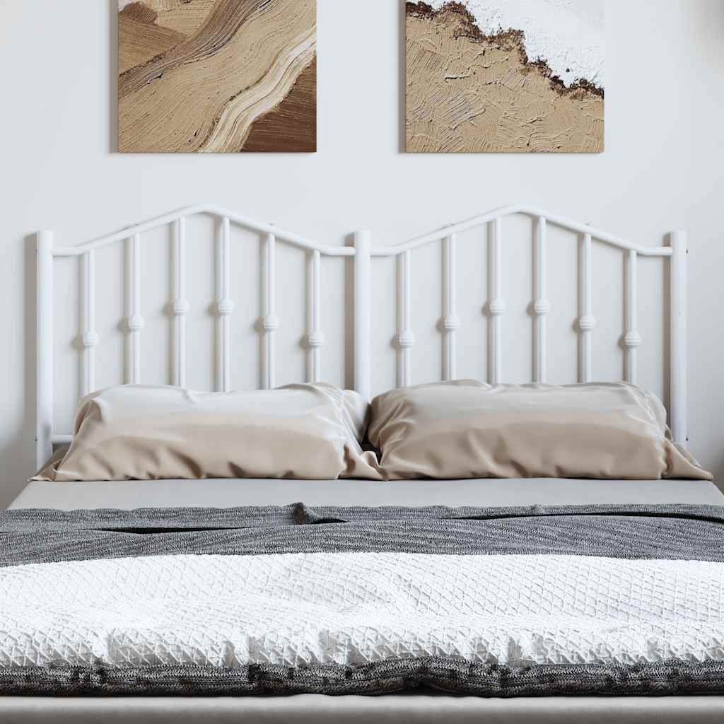 Metal Replace Headboard White 135 cm