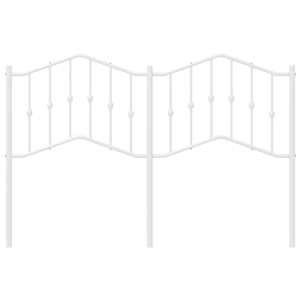 Metal Replace Headboard White 135 cm