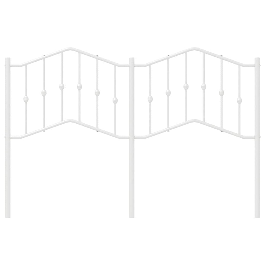 Metal Replace Headboard White 135 cm