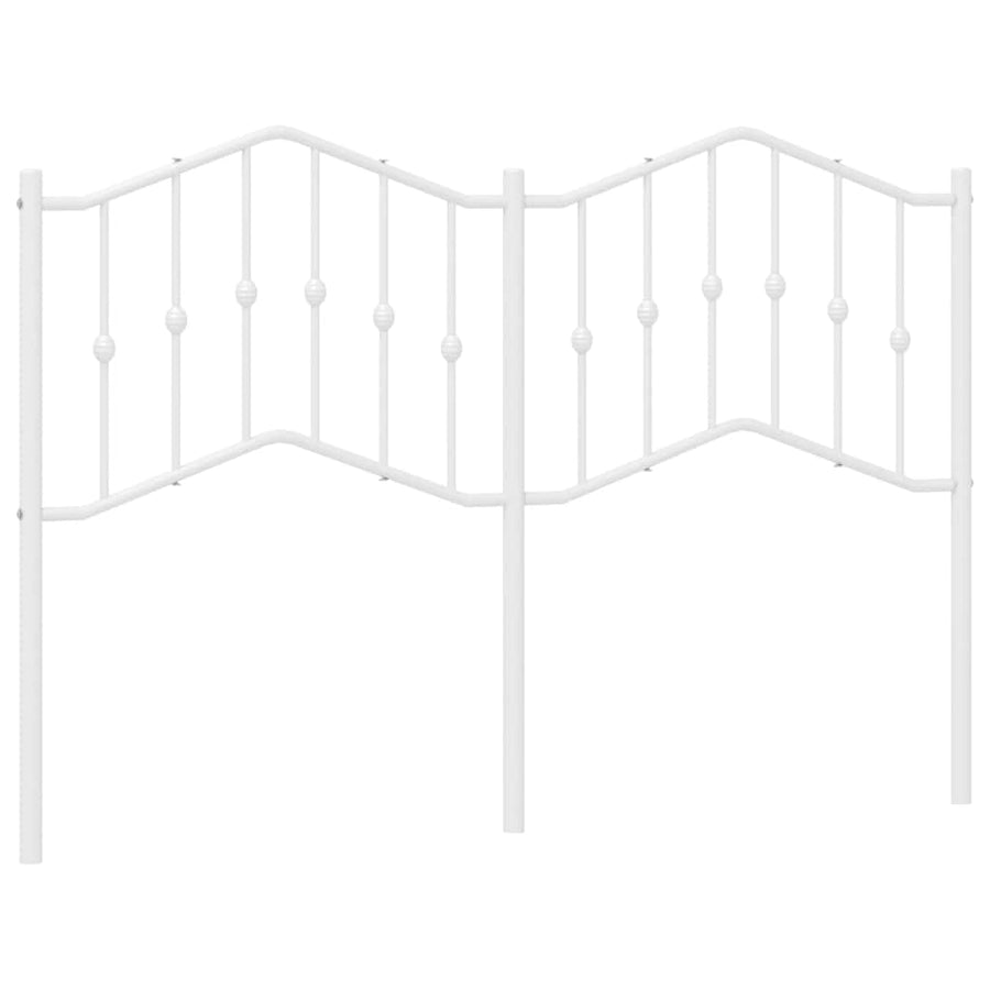 Metal Replace Headboard White 150 cm