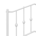 Metal Replace Headboard White 180 cm