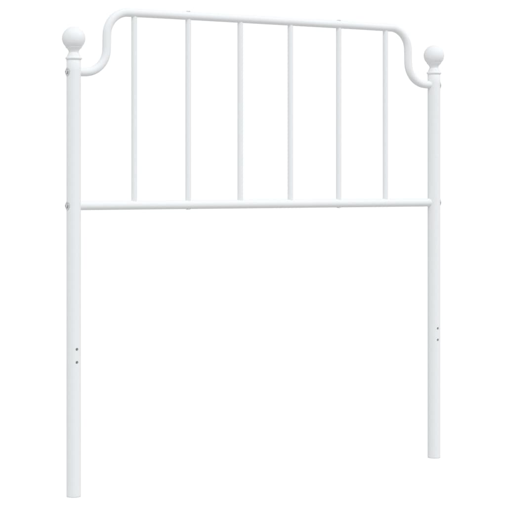Metal Replace Headboard White 90 cm