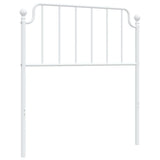 Metal Replace Headboard White 90 cm