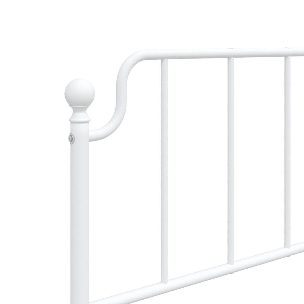 Metal Replace Headboard White 90 cm