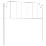 Metal Replace Headboard White 107 cm