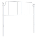 Metal Replace Headboard White 107 cm