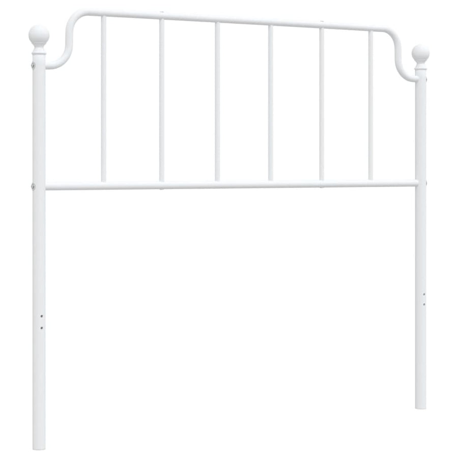 Metal Replace Headboard White 107 cm