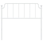 Metal Replace Headboard White 107 cm