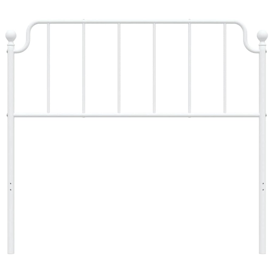 Metal Replace Headboard White 107 cm