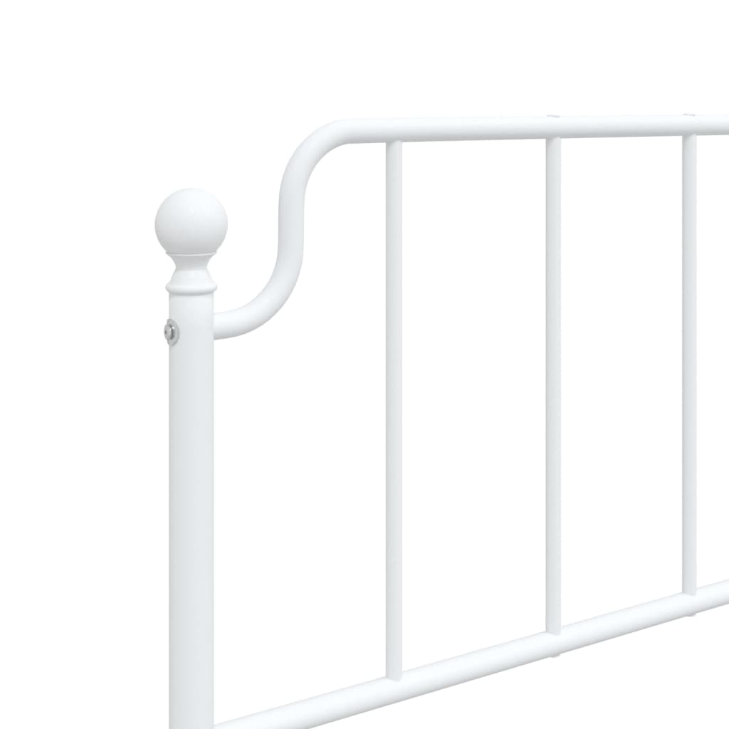 Metal Replace Headboard White 107 cm