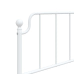 Metal Replace Headboard White 107 cm