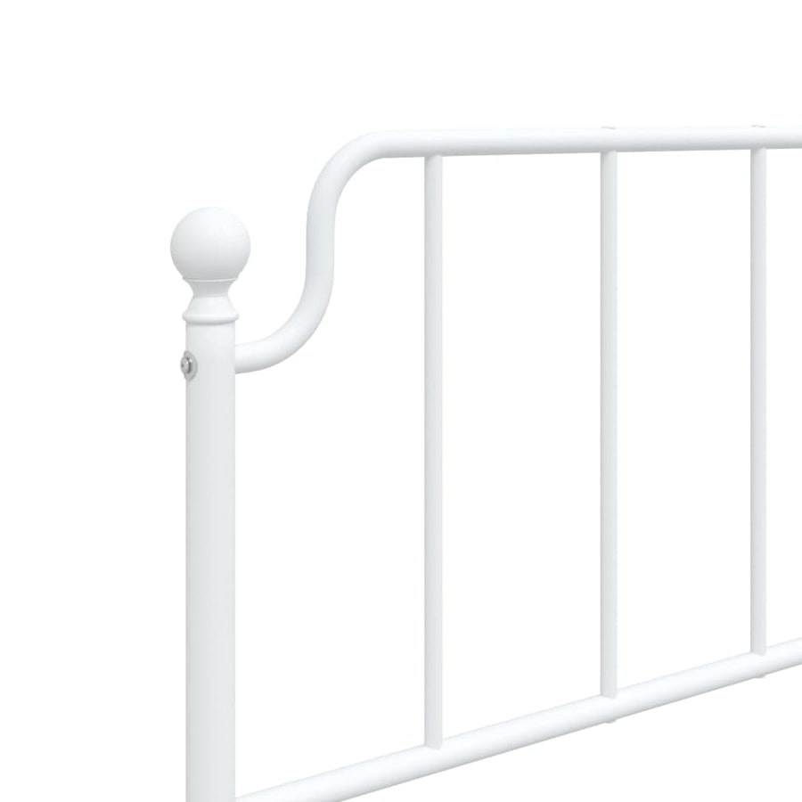 Metal Replace Headboard White 107 cm