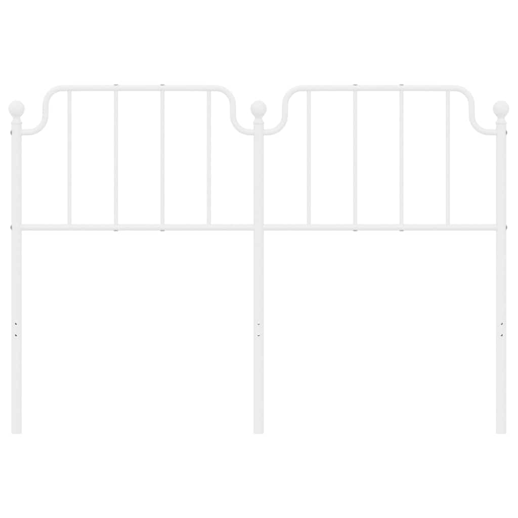 Metal Replace Headboard White 135 cm