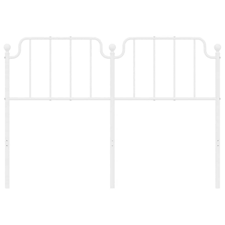 Metal Replace Headboard White 150 cm