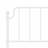 Metal Replace Headboard White 180 cm