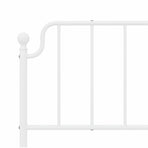 Metal Replace Headboard White 180 cm