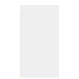 Wall Cabinet with Glass Doors White 68x37x68.5 cm