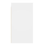 Wall Cabinet with Glass Doors White 68x37x68.5 cm