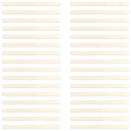 Bed Slat 32 pcs Natural 90 x 6 x 1.3 cm Solid Pine Wood
