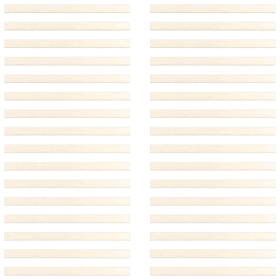 Bed Slat 32 pcs Natural 90 x 6 x 1.3 cm Solid Pine Wood