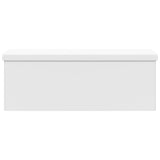 Storage Bench Foldable White PVC