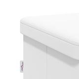 Storage Bench Foldable White PVC - Extra Image