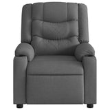 Electric Massage Recliner Chair Dark Grey Fabric - Extra Image