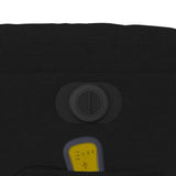 Electric Massage Recliner Chair Black Fabric