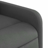 Stand up Massage Recliner Chair Dark Grey Fabric - Extra Image