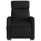 Electric Stand up Massage Recliner Chair Black Faux Leather - Extra Image