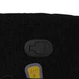 Massage Recliner Chair Black Fabric - Extra Image
