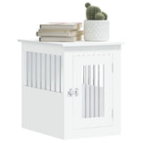 Dog Crate Furniture White 45x62x59 cm Engineered Wood - Top-Down View