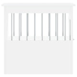 Dog Crate Furniture White 45x62x59 cm Engineered Wood - Low Angle