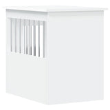 Dog Crate Furniture White 45x62x59 cm Engineered Wood - Extra Image