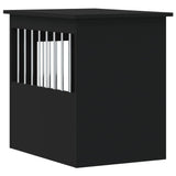 Dog Crate Furniture Black 45x62x59 cm Engineered Wood - Extra Image