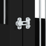 Dog Crate Furniture Black 45x62x59 cm Engineered Wood - Extra Image