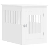 Dog Crate Furniture White 55x80x68 cm Engineered Wood